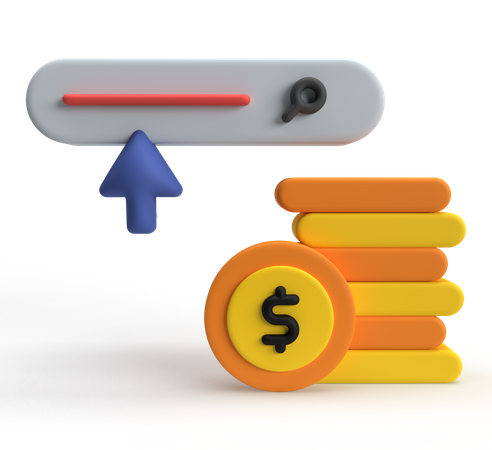 Pay Per Click  3D Icon