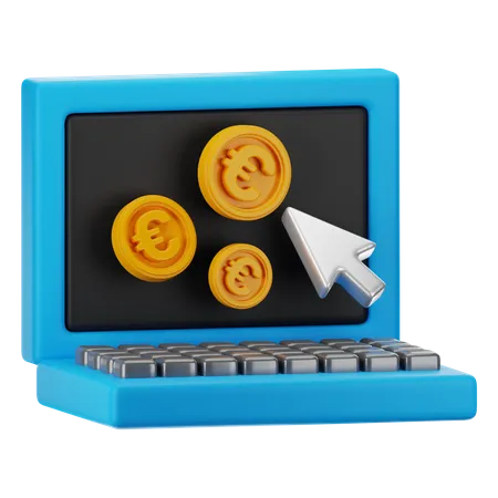 Premium Euro Finance Coin 3 D Icon Set With High Resolution PNG And Editable Source File 3D Icon