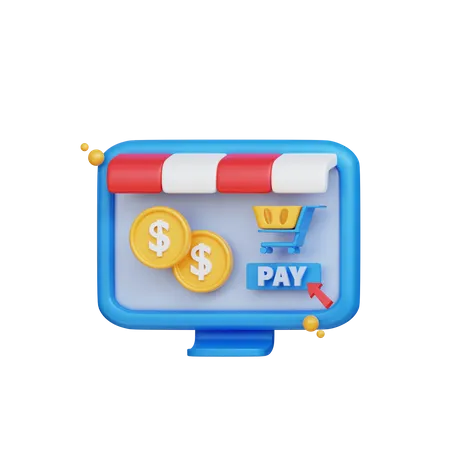 3 D Pay Per Click Icon 3D Icon