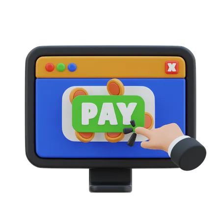 Pay Per Click  3D Icon