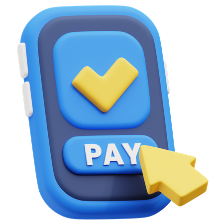 Pay Per Click Online Advertising  3D Icon