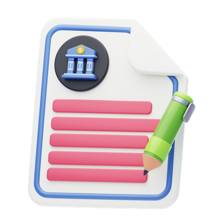 Payable  3D Icon