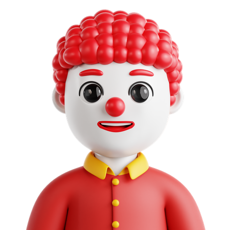 Payaso  3D Icon