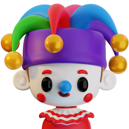 Payaso  3D Icon