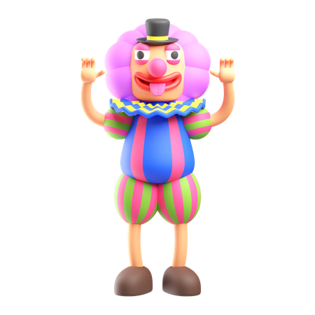 Payaso  3D Icon