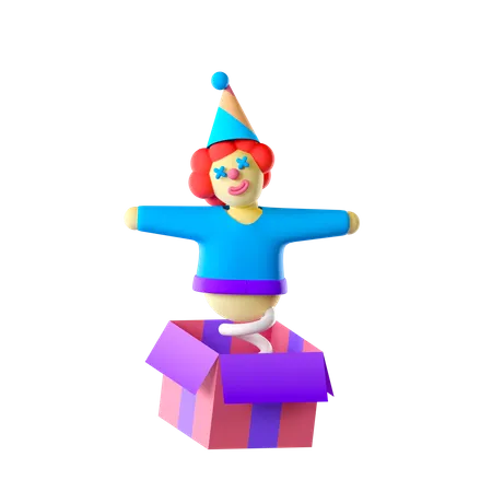 Payaso  3D Icon