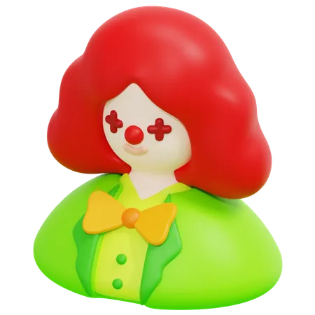 Payaso  3D Icon