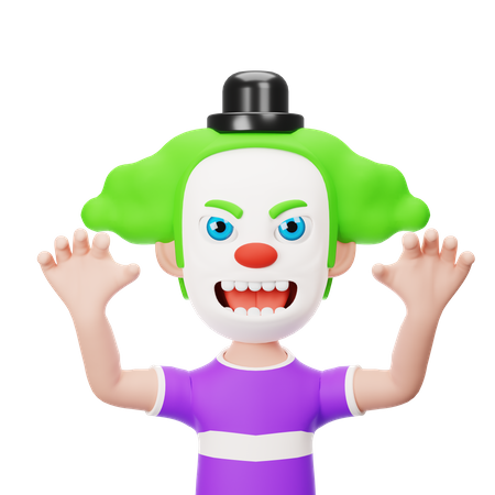 Payaso  3D Icon