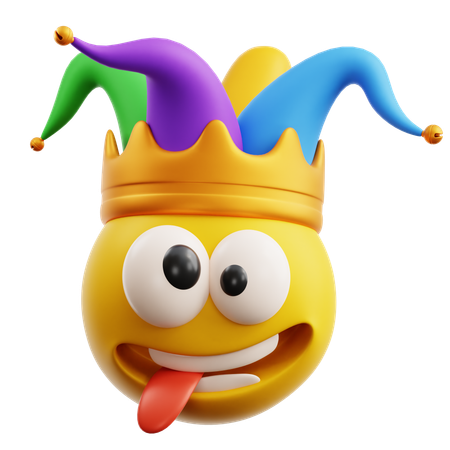 Payaso emoji  3D Icon