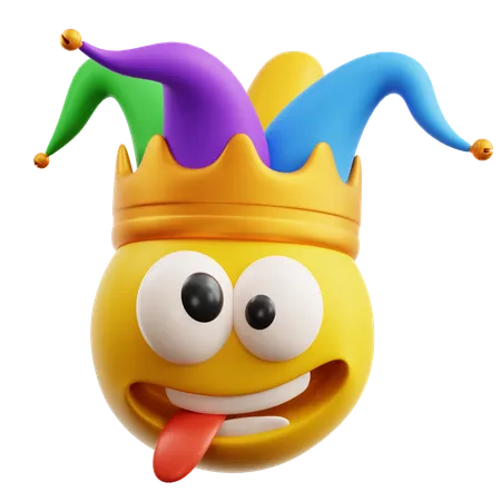Payaso emoji  3D Icon