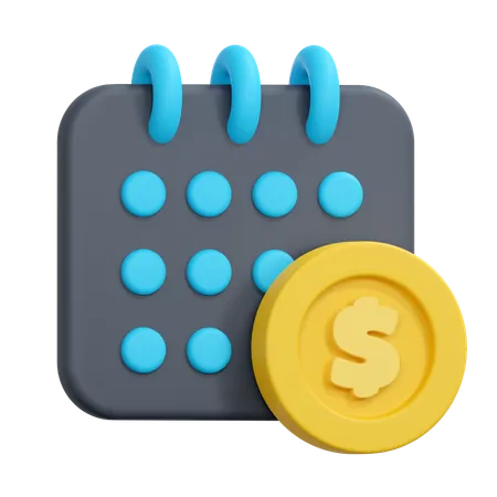 Payday Illustration 3D Icon