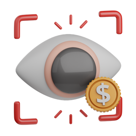 Payer par vue  3D Icon