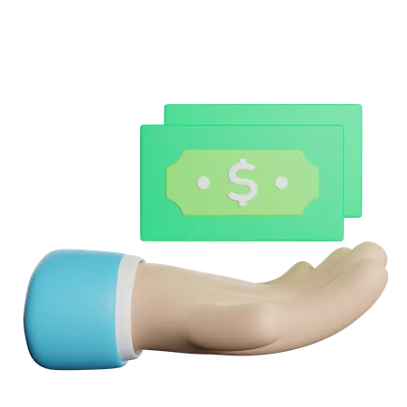 Payment Money Cash 3D Icon