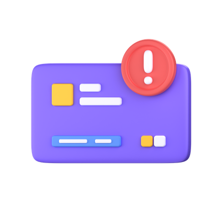 Payment Alert  3D Icon