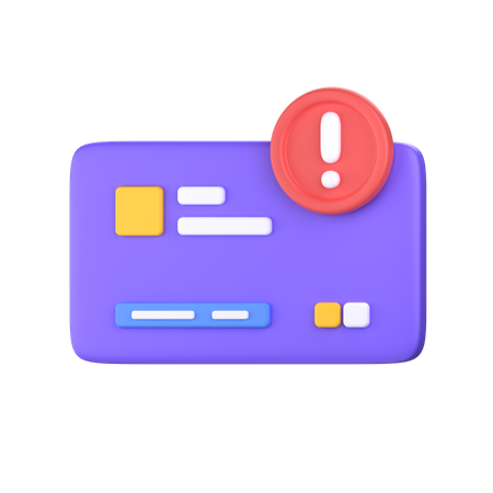 Payment Alert 3D Icon