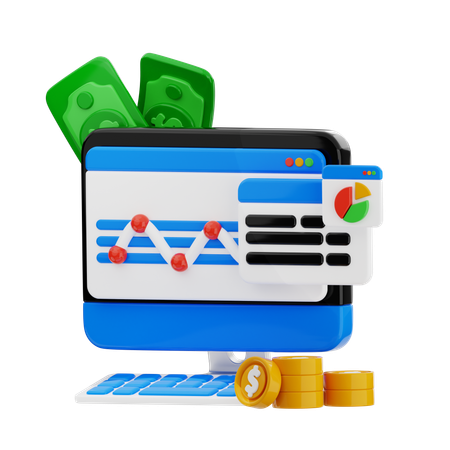 Payment Analysis Report  3D Icon