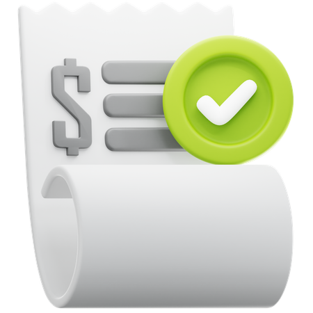 Payment Approved  3D Icon