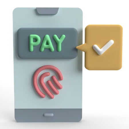 Payment Authentication  3D Icon