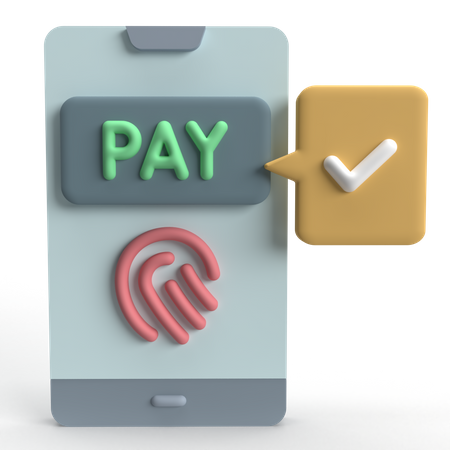 Payment Authentication  3D Icon