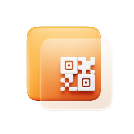Payment Barcode  3D Icon