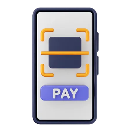 Payment Barcode  3D Icon