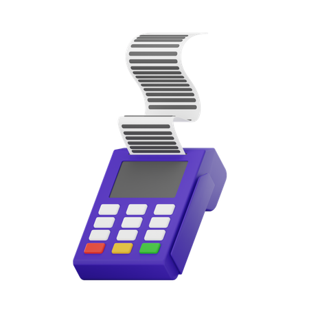 Payment Bill  3D Icon