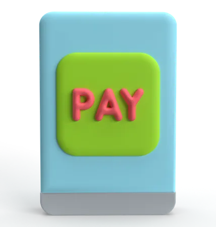 Payment Button  3D Icon