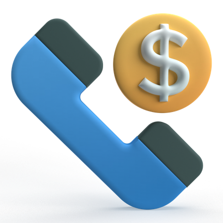 Payment Call  3D Icon