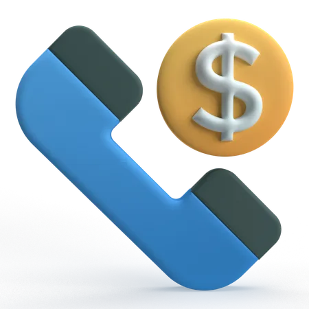 Payment Call  3D Icon