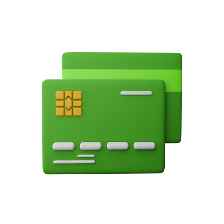 Payment card  3D Icon