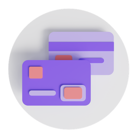 Payment card  3D Icon