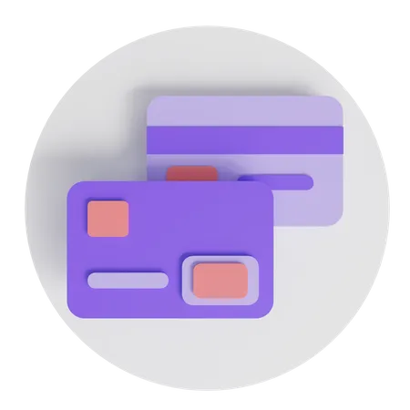 Payment card  3D Icon