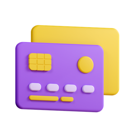 Payment card  3D Icon