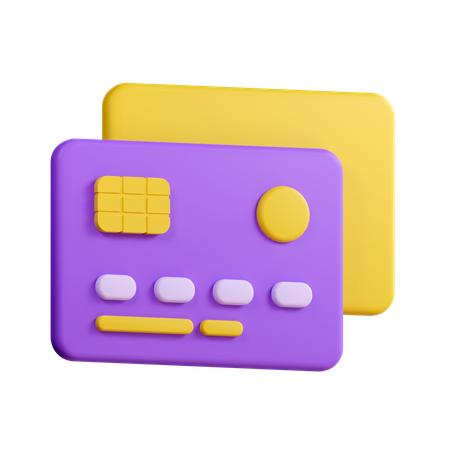 Payment card  3D Icon
