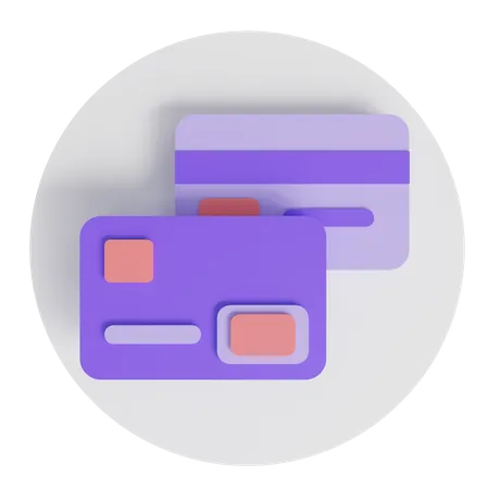 Payment card 3D Icon