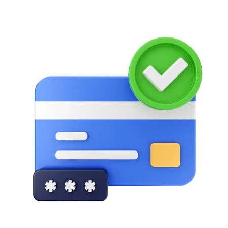 Payment Check  3D Icon