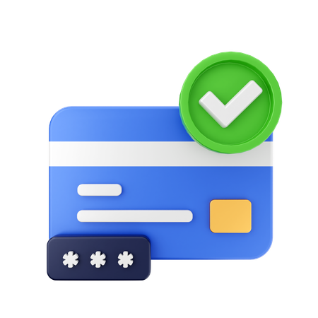 Payment Check 3D Icon