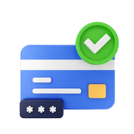 Payment Check 3D Icon