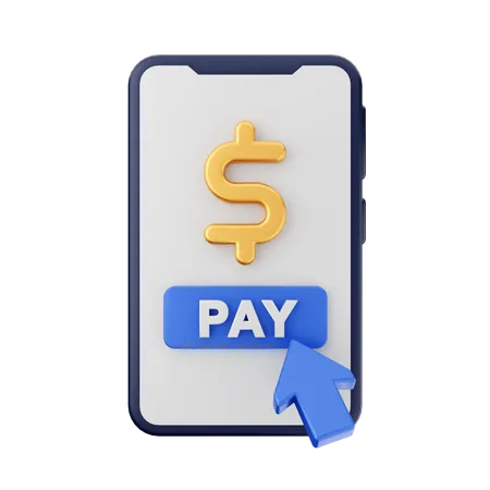Payment Click 3D Icon