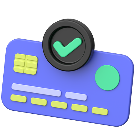 Payment Complete  3D Icon