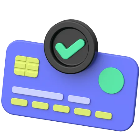 Payment Complete  3D Icon