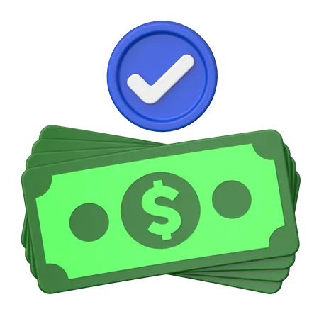 Payment Complete 3D Icon