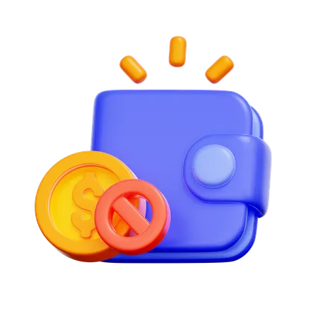 Payment Declined  3D Icon