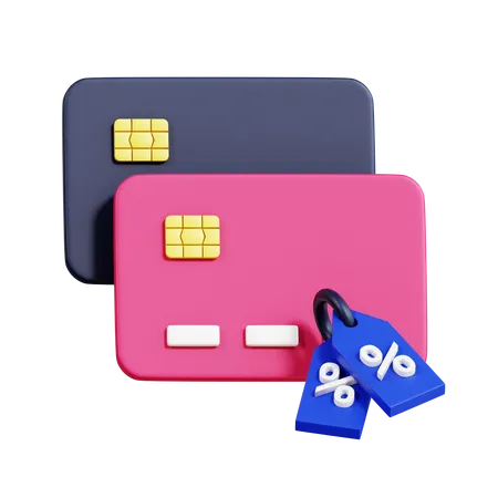 Payment Discount 3D Icon