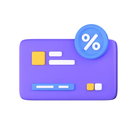 Payment Discount 3D Icon