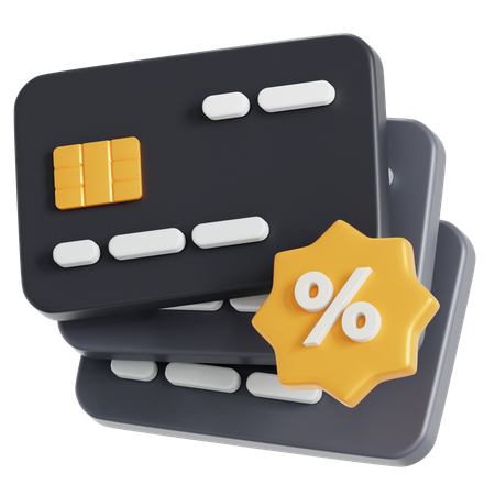 Payment Discounts  3D Icon