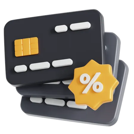 Payment Discounts  3D Icon