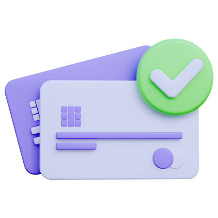 Payment Done  3D Icon
