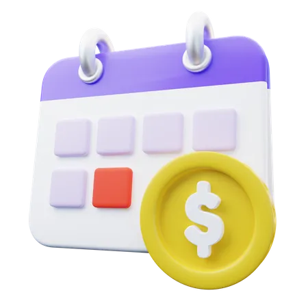 Payment Due  3D Icon