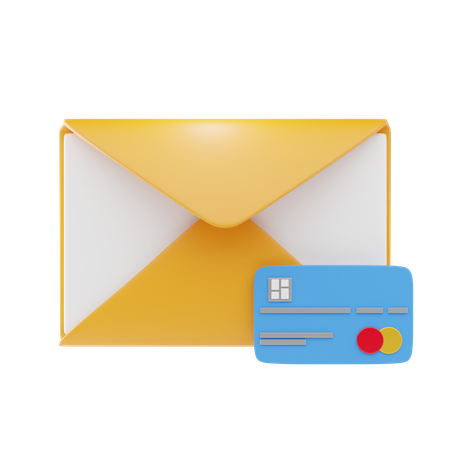 Payment Email  3D Icon